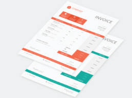 Invoice Design by Circle Media