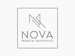 Nova Aesthetics Logo Design uai