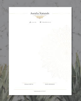 Letterhead design