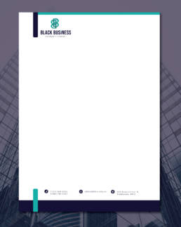 Black Business Solidarity Scheme Letterhead uai